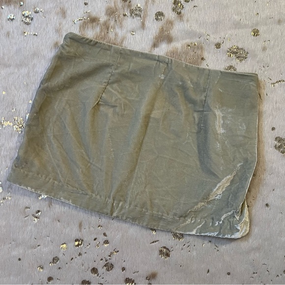 NWT FREE PEOPLE 0 Women's Annalise Velvet Mini Skirt - Picture 2 of 6